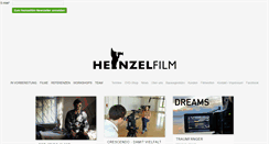 Desktop Screenshot of heinzelfilm.de